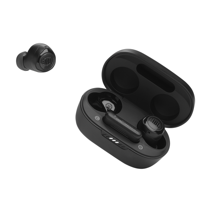 JBL Quantum TWS Air - Black - True wireless gaming earbuds - Detailshot 4 image number null
